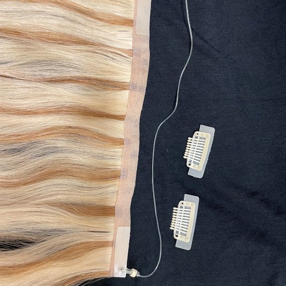 Princess Locs Human Hair Extensions String Clip on NIP 613/27 - Picture 2 of 9